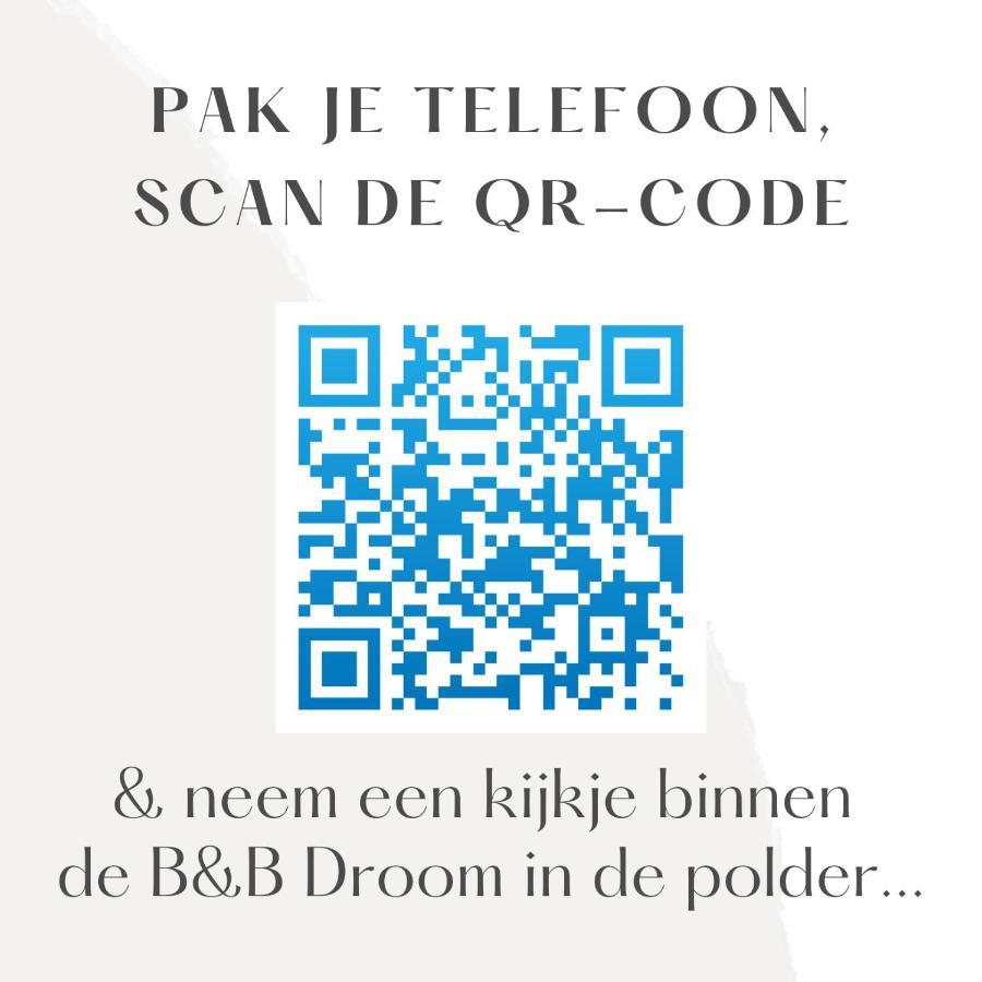 B & B 'Droom In De Polder De Suite Met Prive Sauna Arnemuiden Exterior foto