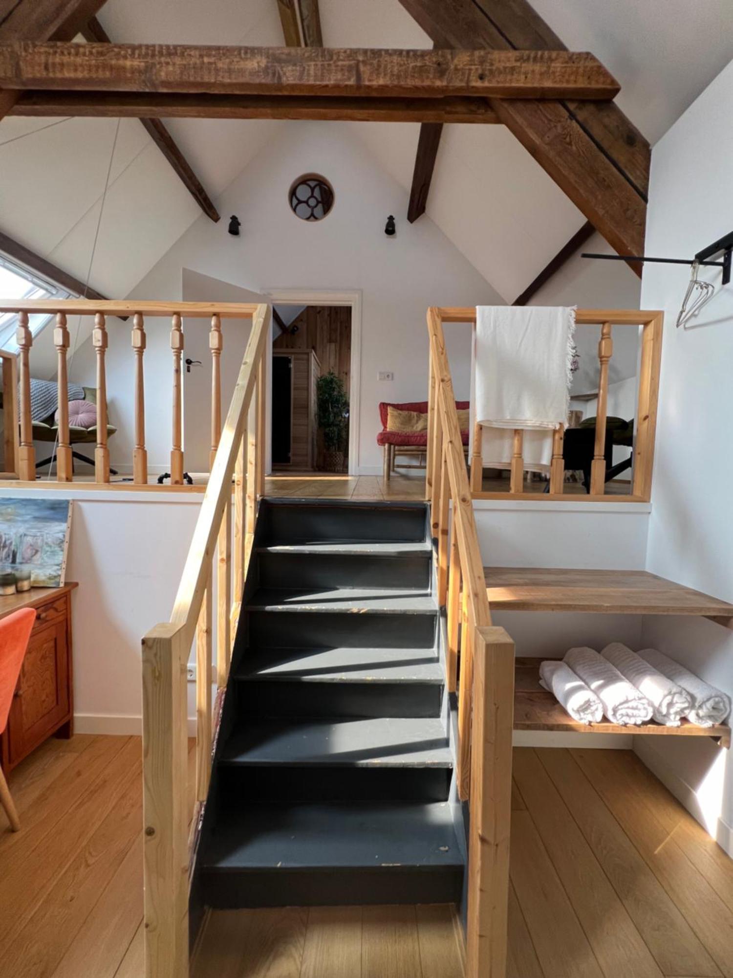 B & B 'Droom In De Polder De Suite Met Prive Sauna Arnemuiden Exterior foto