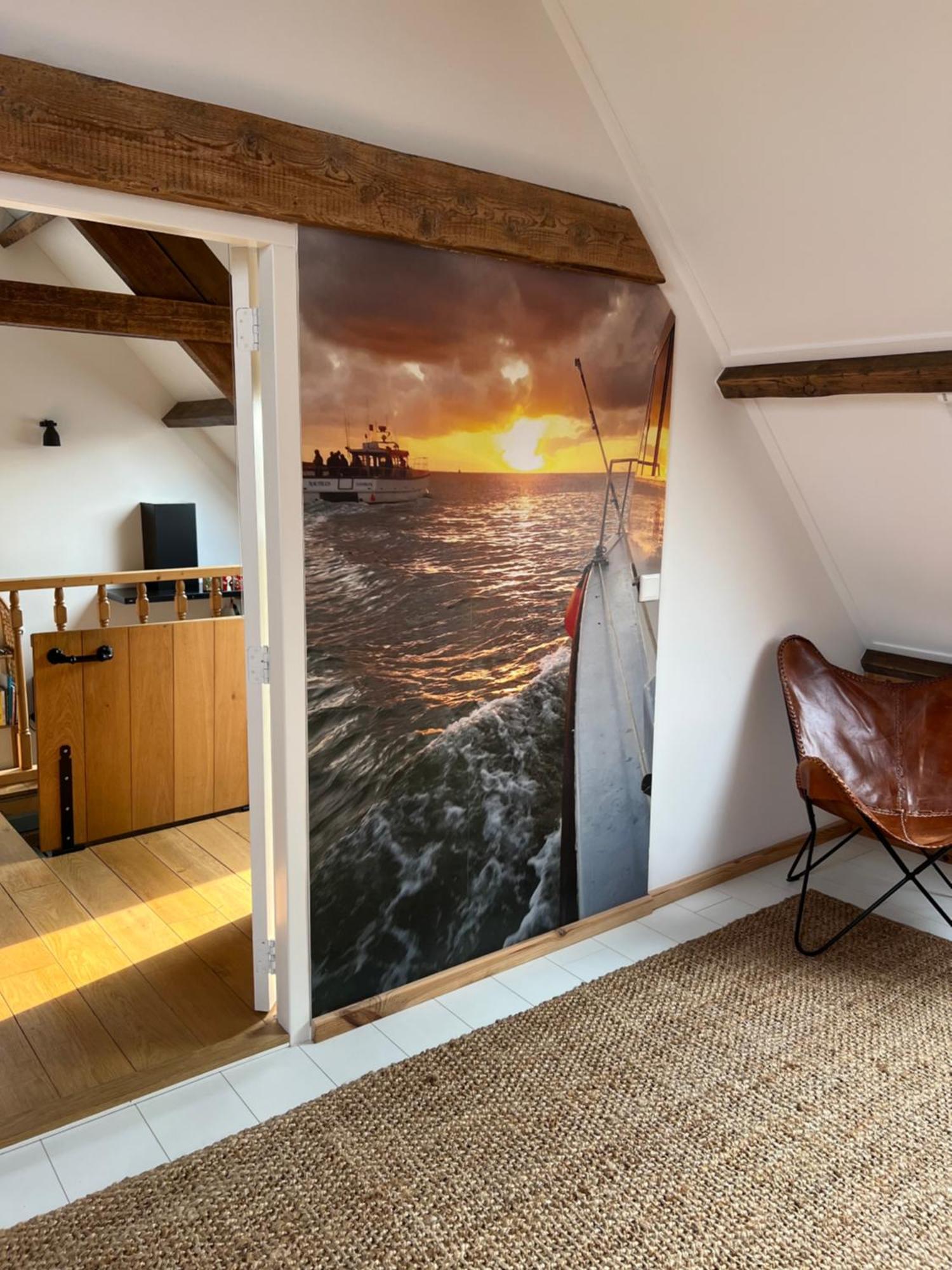B & B 'Droom In De Polder De Suite Met Prive Sauna Arnemuiden Exterior foto
