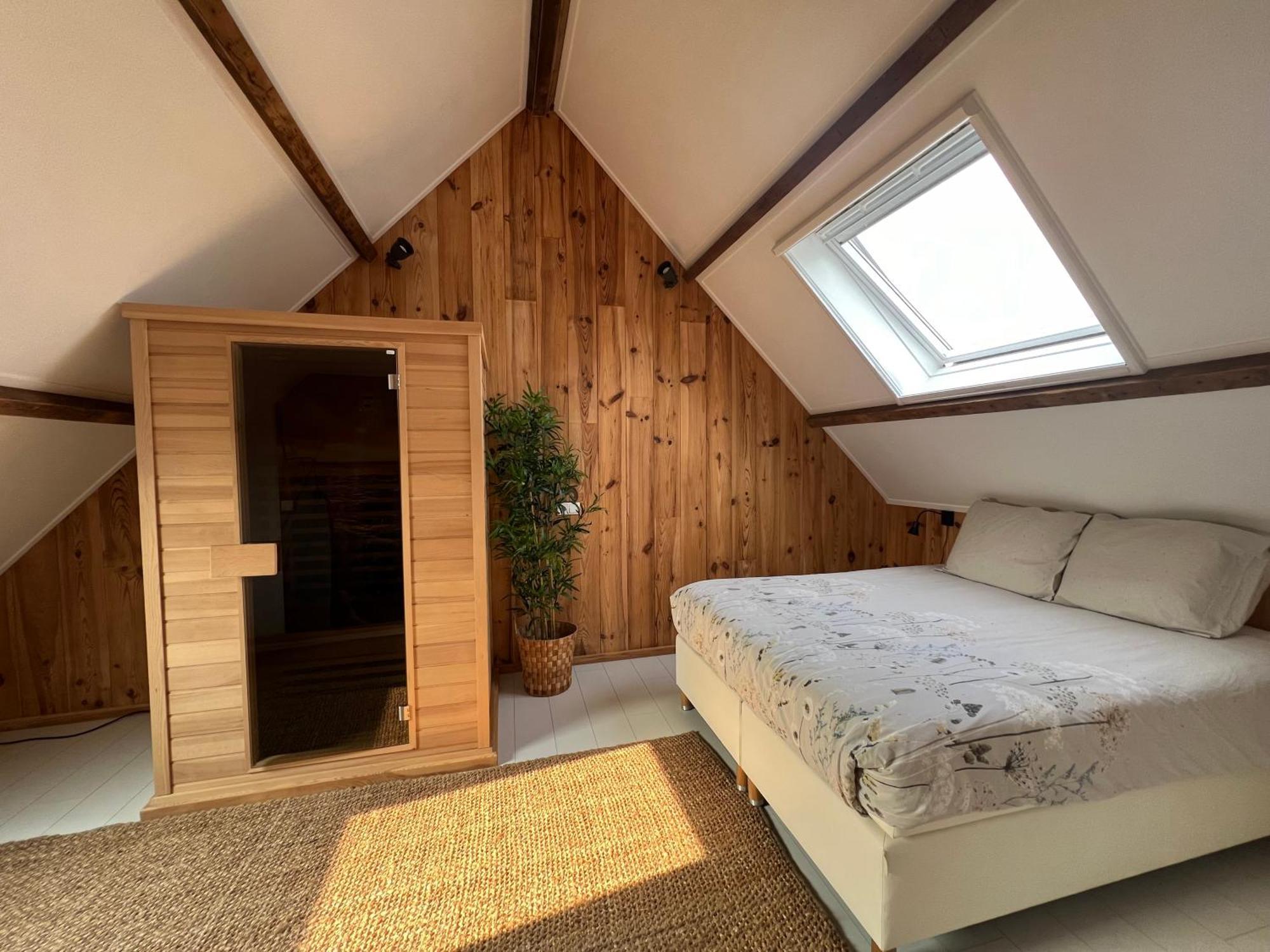 B & B 'Droom In De Polder De Suite Met Prive Sauna Arnemuiden Exterior foto