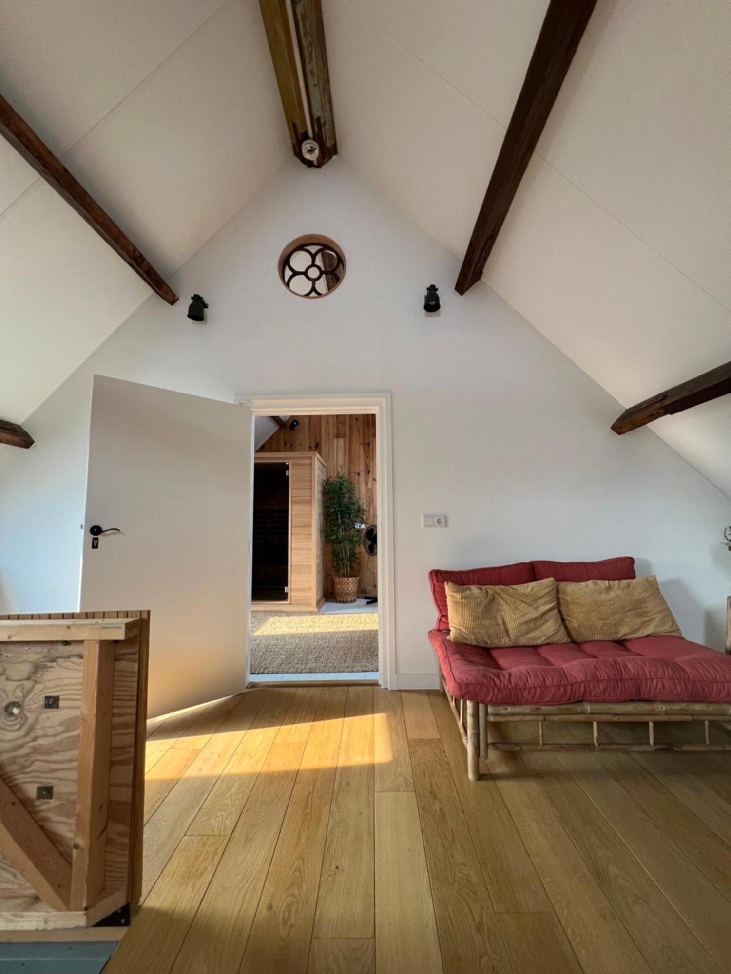 B & B 'Droom In De Polder De Suite Met Prive Sauna Arnemuiden Exterior foto